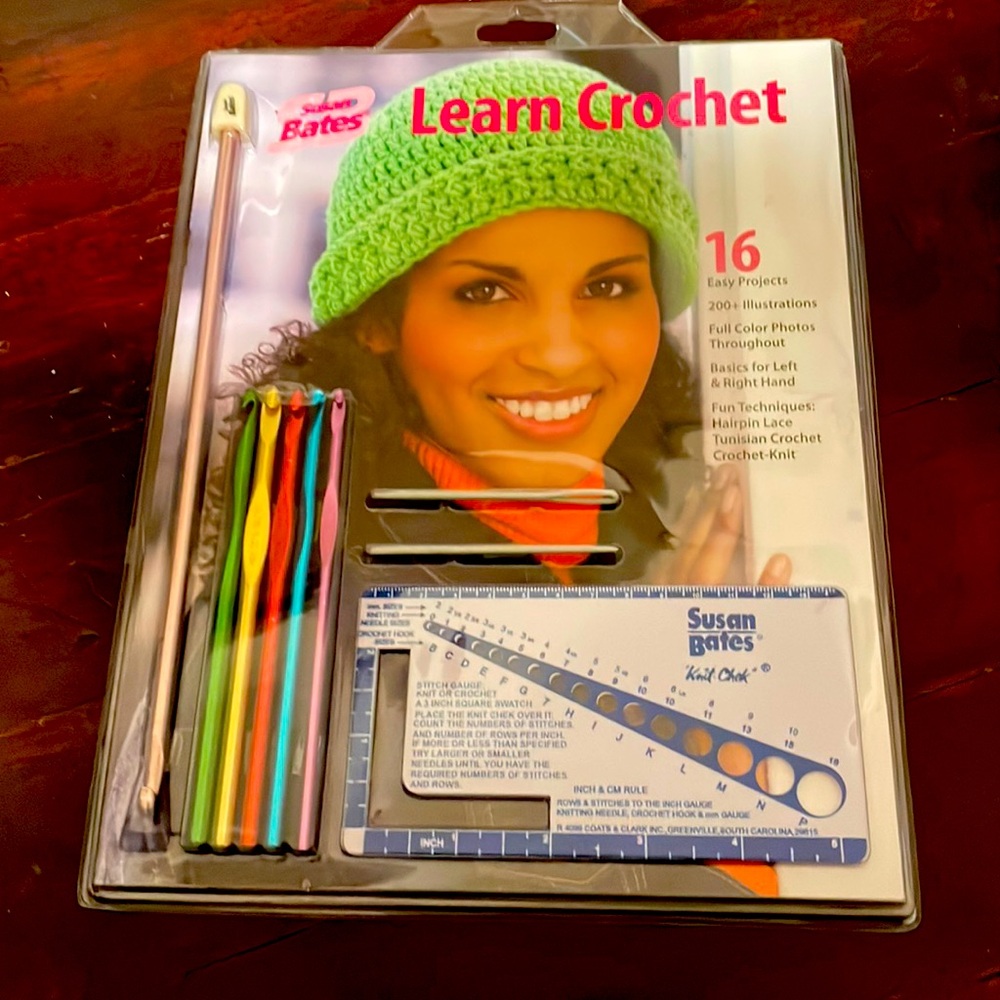 Susan Nate’s learn crochet kit